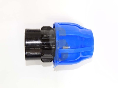 Нипел ПЕ черен ф32х1 - женски